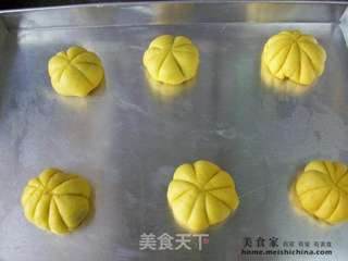 晒晒我的礼物~搅拌器@@可爱南瓜面包的做法步骤:10