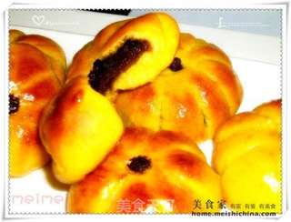 晒晒我的礼物~搅拌器@@可爱南瓜面包的做法步骤:15
