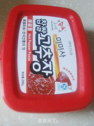 好吃不腻的下饭菜——辣白菜年糕烩排骨的做法步骤:7