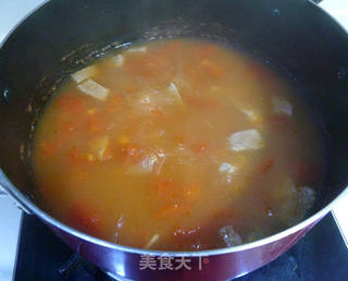 西红柿牛肉的做法步骤：6