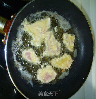 锅包肉的做法步骤:5