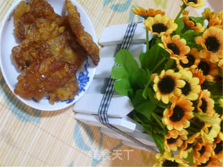 锅包肉的做法步骤:9