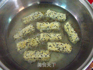 炸金条的做法步骤：6