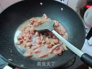 菠萝鸡的做法步骤:6