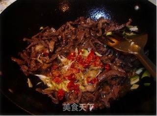 雪菜肉丝的做法步骤:7