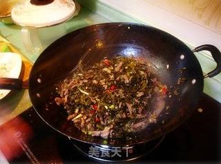 雪菜肉丝的做法步骤:8