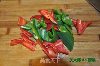 超级开胃的酸菜炒大肠的做法步骤:5