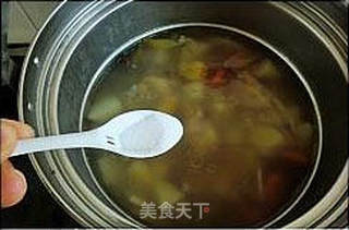 山药胡萝卜排骨汤的做法步骤:6