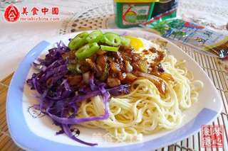 【炸酱面:我家新味道】随意版炸酱面的做法步骤:10