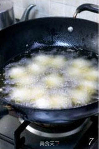 香酥麻团的做法步骤:7