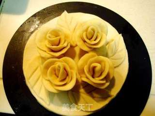 橱窗花样展示面包制作“鲜花造型硬质咸面包”的做法步骤：28