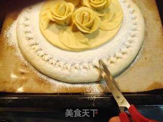 橱窗花样展示面包制作“鲜花造型硬质咸面包”的做法步骤：30