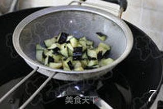 炸酱茄子拌饭的做法步骤:7