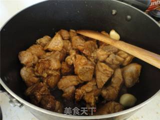 笋干烧肉。的做法步骤：6