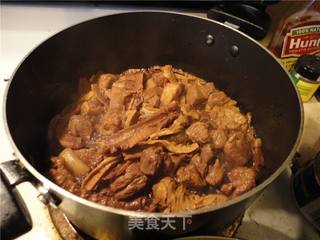 笋干烧肉。的做法步骤：11