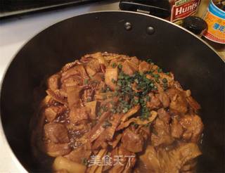 笋干烧肉。的做法步骤：12