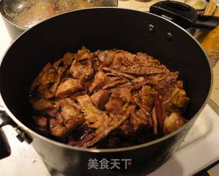 笋干烧肉。的做法步骤：13