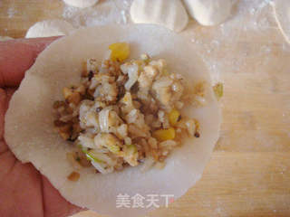香菇糯米烧麦的做法步骤:15