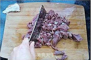老北京传统清真名小吃---门钉肉饼的做法步骤:4