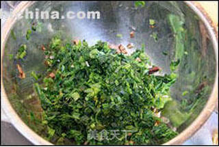 简单--菠菜塔的做法步骤:4