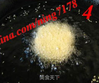 咸酥芝麻藕片的做法步骤:4