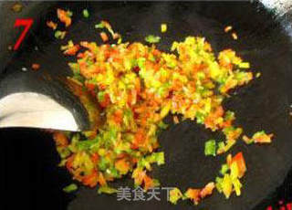 咸酥芝麻藕片的做法步骤:7