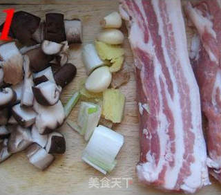 台式卤肉饭的做法步骤：1