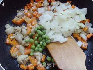 咖喱鸡饭的做法步骤:5