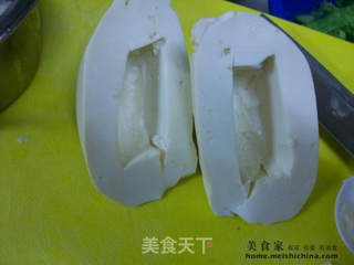 爱心酿豆腐的做法步骤:2