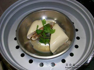 爱心酿豆腐的做法步骤:5