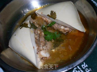 爱心酿豆腐的做法步骤:7