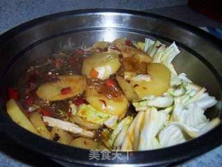 羊蝎子麻辣锅的做法步骤：8