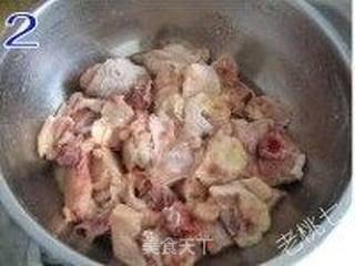 【老桃七厨房】咖喱鸡块饭的做法步骤:2