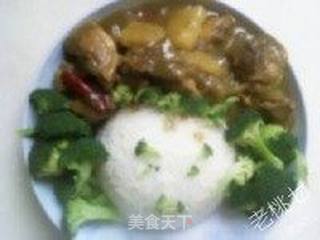 【老桃七厨房】咖喱鸡块饭的做法步骤:19