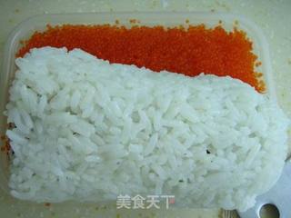 山寨版蟹籽寿司的做法步骤:9