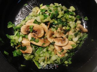 蘑菇瘦肉粥的做法步骤：7
