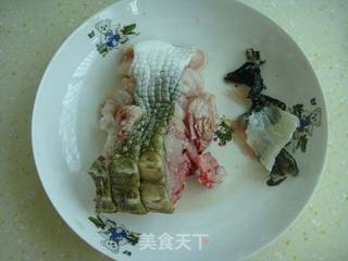 鳄鱼肉炖虫草花的做法步骤:3