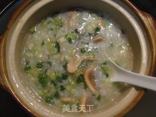 蘑菇瘦肉粥的做法步骤：9