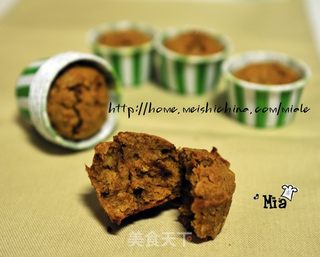 番薯燕麦蛋糕的做法步骤:11