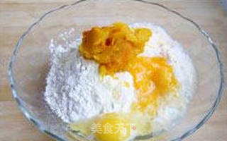 南瓜司康饼的做法步骤:3