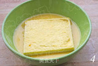 超高热量下午茶 巧克力西多士的做法步骤:4