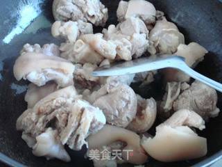 猪手扒海参的做法步骤:8