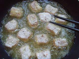 应季水果菜---菠萝咕噜肉的做法步骤:6