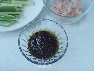 京酱肉丝的做法步骤:6