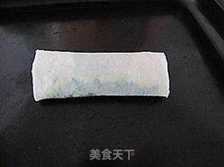 韭菜肉馅春卷的做法步骤：7