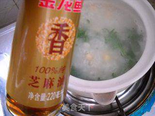 荠菜黄豆粥的做法步骤:7