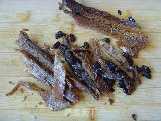 简单V奢华美味:豆豉鲮鱼油麦菜的做法步骤:3