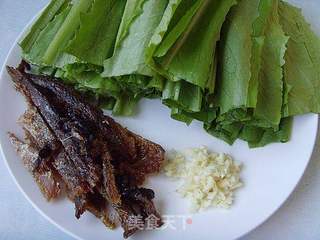 简单V奢华美味:豆豉鲮鱼油麦菜的做法步骤:4