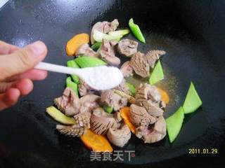 【爆炒腰花】的做法步骤:9