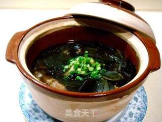 家常养生汤“砂锅排骨海带汤”的做法步骤：15